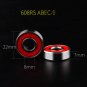 4Pcs ABEC 9 608 Skate Scooter Skateboard Wheels Spare Bearings