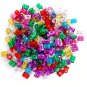 100pcs 8x9mm Mixed Beads Adjustable Hair Braids Dreadlock