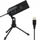 Fifine Metal USB Condenser Recording Microphone For Laptop Windows