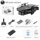 New Mini Drone 480P HD Camera WiFi Fpv Air Pressure Altitude Hold Black