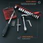 126pc Mechanics Car HandTool Set Ratchet Wrench Socket Set for Auto Motorcycle Repair