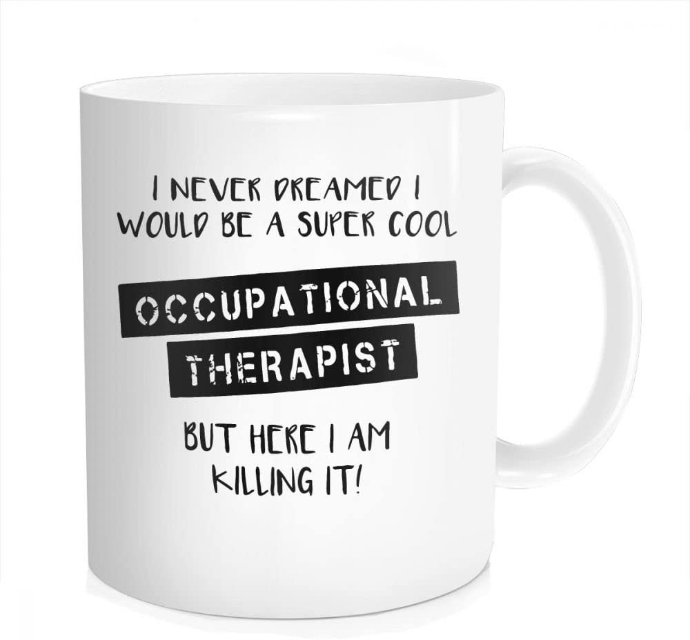 Hasdon-Hill Funny Occupational Therapist Mug, Therapy Coffee Cup, OT ...