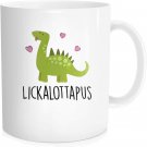 Funny Lickalottapus Coffee Mug, Lesbian Cup, Funny Gay Tea, LGBT, Lesbian Wedding Gift