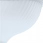 Ceiling Lighting Sold Separately Flush Mount Swirl Glass Dome Brushed Nickel