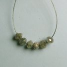 1.05 ct. Diamond Bead Collection – intense silver sparkle