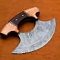 Handmade Damascus Chef Kitchen Ulu Knife Making Custom Handmade Damascus B41