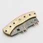8'' Folding Hunter Pocket Knife Custom Hand Made Damascus cleaver folding 649