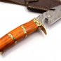 Custom Hand Made Forged knife Hunter Knife Damascus Steel Bowie Knife 911