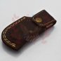 7.5'' Custom Hand Made Forged Folding Hunter Pocket Knife Damascus Steel 909