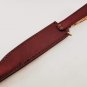 Custom Hand Made Forged Damascus Steel Boiwe Knife Handle Camle Bone 159