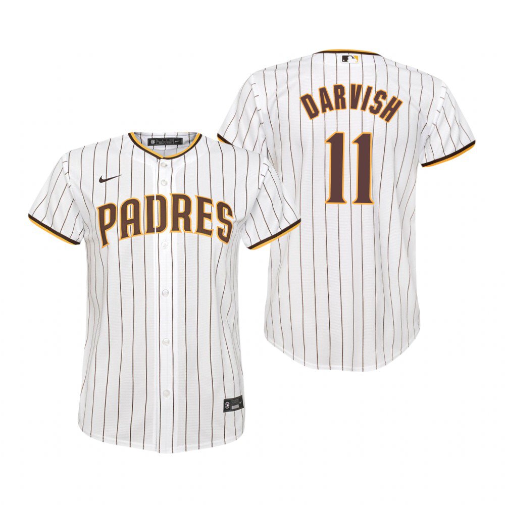 Men's Yu Darvish San Diego Padres Replica Brown Sand/ Alternate Jersey