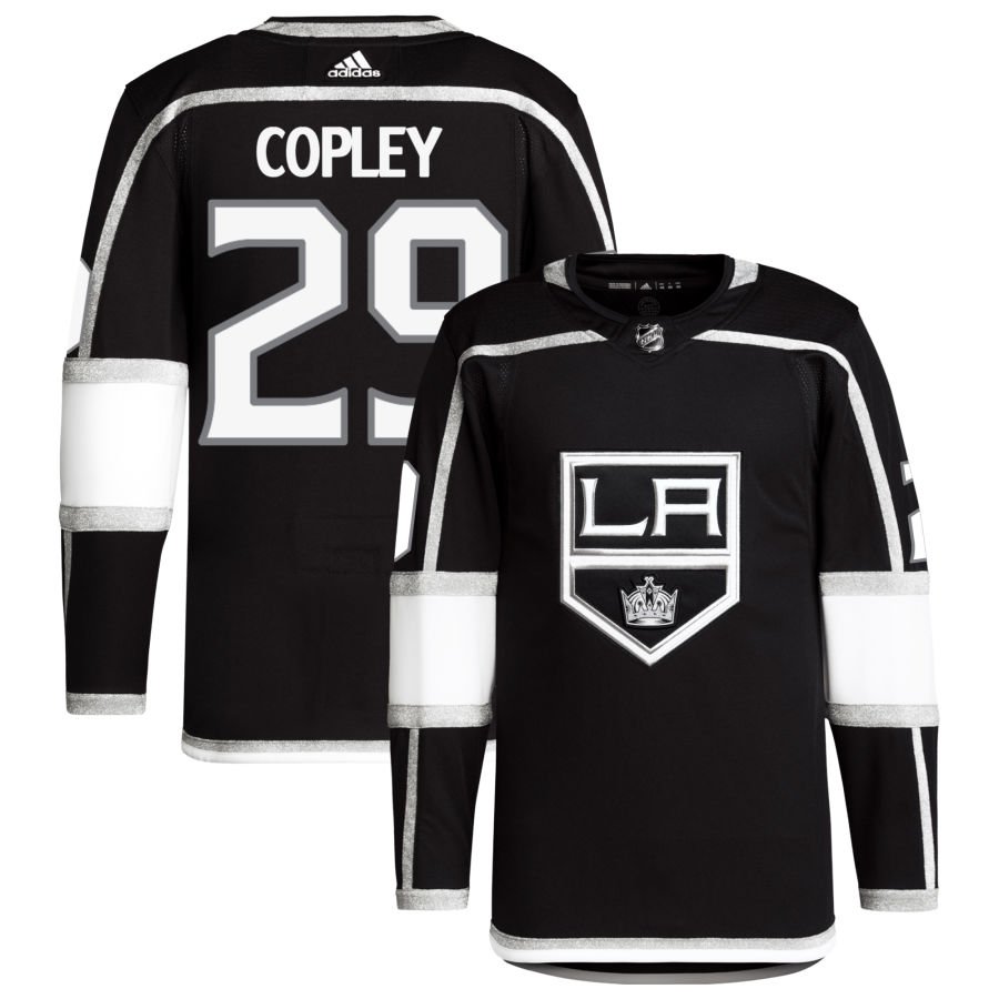 Los Angeles Kings Pheonix Copley Official Gray Adidas Authentic Adult  Alternate NHL Hockey Jersey