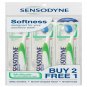 SENSODYNE Multicare Toothbrush Soft Silky Bristles for Sensitive Teeth - 3 Units