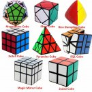 Magic Cube High Speed Twist Puzzle 8 Types Smooth IQ 3D Combination Toy Gift Box