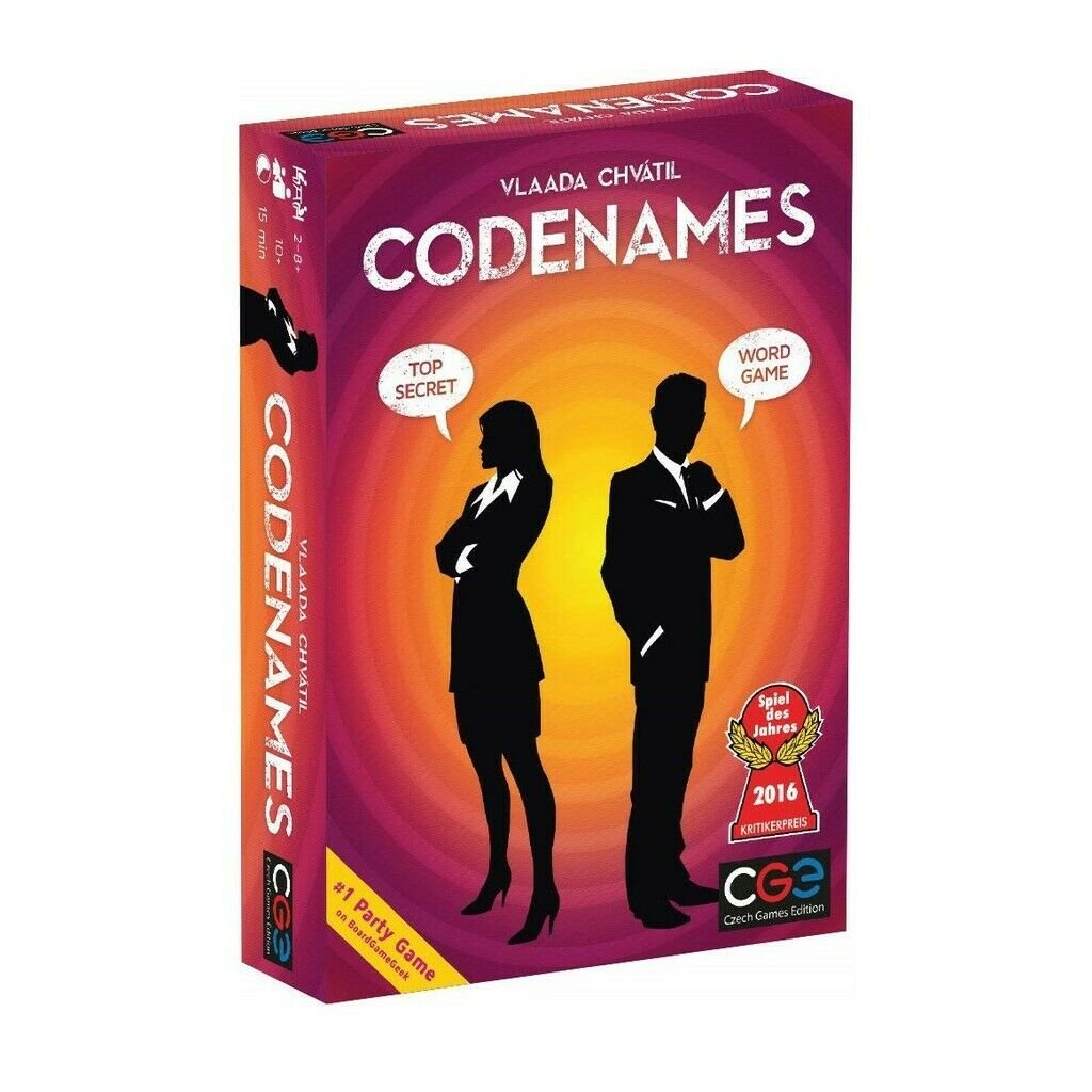 CODENAMES Top Secret Word Game 1 Party Game VLAADA CHVATIL Family
