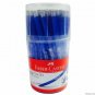 Faber-Castell Pen Click X7 0.7mm Needle Point Retractable Blue Ball Pen - 40Pcs