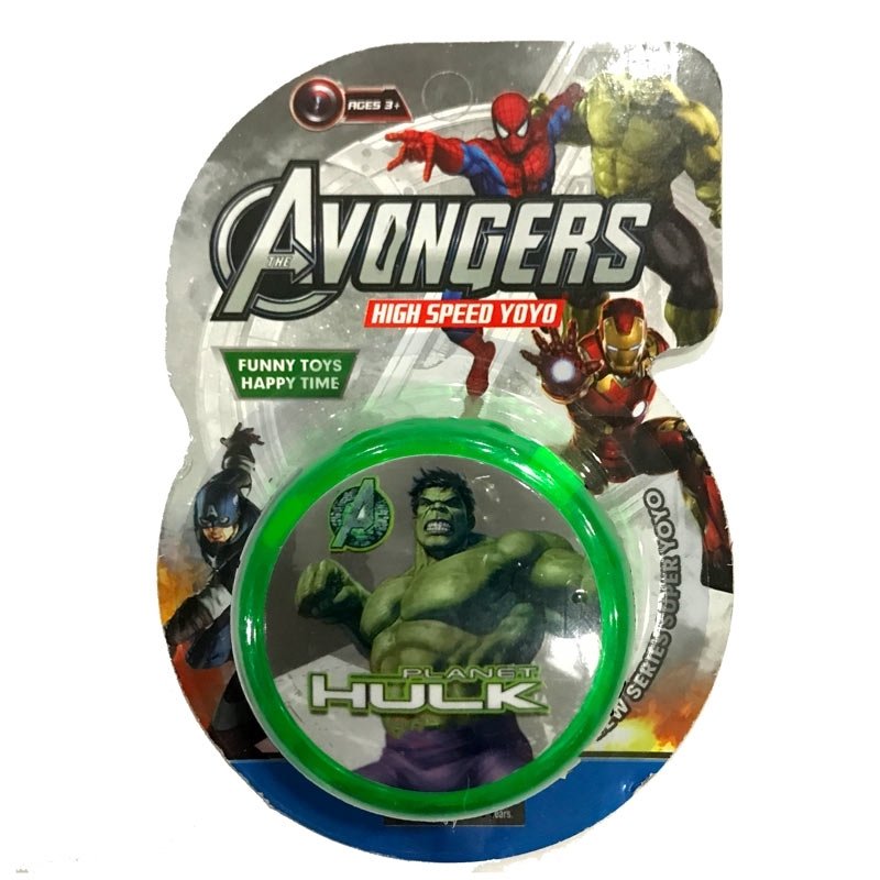 YoYo for Kids Comic DC Super Heroes Hulk LED Light High Speed Super YoYo