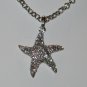 Designer Style Austrian Crystal Starfish Necklace