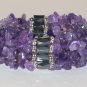 Amethyst Magnetic Hematite Necklace
