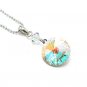 Swarovski Crystal AB Silver Necklace * Sale!