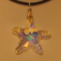 Swarovski Crystal AB 28mm Starfish Star Fish Necklace