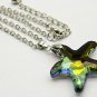 Crystal Starfish Necklace