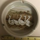 Vintage Otagiri ashtray with geese 5 inch diameter made in Japan