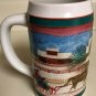 MILLER HIGH LIFE BEER CERAMIC HOLIDAY MUG STEIN TANKARD - 20 oz
