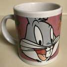 Warner Bros Looney Tunes Gibson Carrots Bugs Bunny Pink Coffee Tea Cup Mug 2001