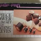 5 piece power drum set plus 20 sanding sleeves (  not complete )
