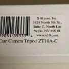 X10 XCAM CAMERA TRIPOD NIB ZT10A-C Fits security and digital cameras