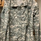US Military Shirt/jacket Digital Camouflage Size Large-Long W/ Zipp Up