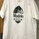 Cerveza Modelo Especial Vive El Football White  ( XL ) T Shirt