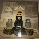 " Put It Back There" Bear Salt & Peper Shaker