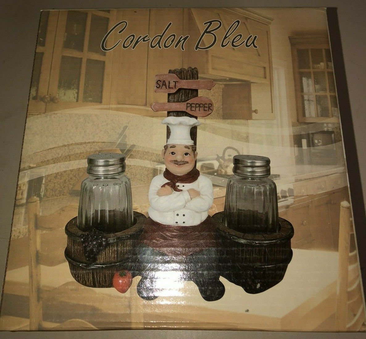 Cordon Blue Salt & Pepper Shakers
