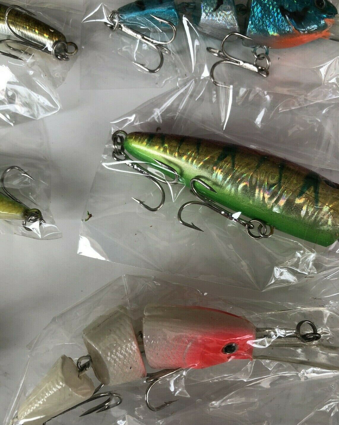 16 Lures With Hooks All Different New