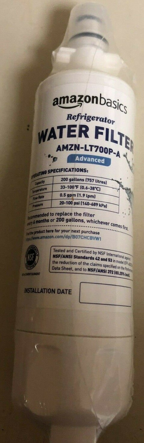Amazon PREMIUM Refrigerator Water Filter AMZN-LT700P-A (Advanced Model) Lot of 5
