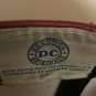 DC Comics The Flash Faux Leather Snapback Hat Cap Red Gold Metal Logo