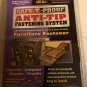 Safe-T-Proof Anti-Tip Fastening System Brown Holds Up To 700 lbs # STP-MP 201-BR