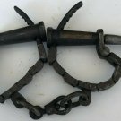 Sig Sing Prison Hinged Adjustable Handcuffs With Key