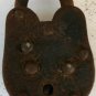 Folsom Prison Padlock Small Lock & Keys Heavy Cast Iron