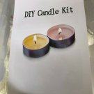 Creative DIY  Soy Wax Candle Making Kit - wax*wicks*color*fragrance*tins