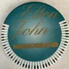 1980's Elton John MGM GRAND 3" Pinback Button