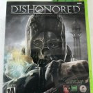 Dishonored (Microsoft Xbox 360, 2012) Complete w/ Manual