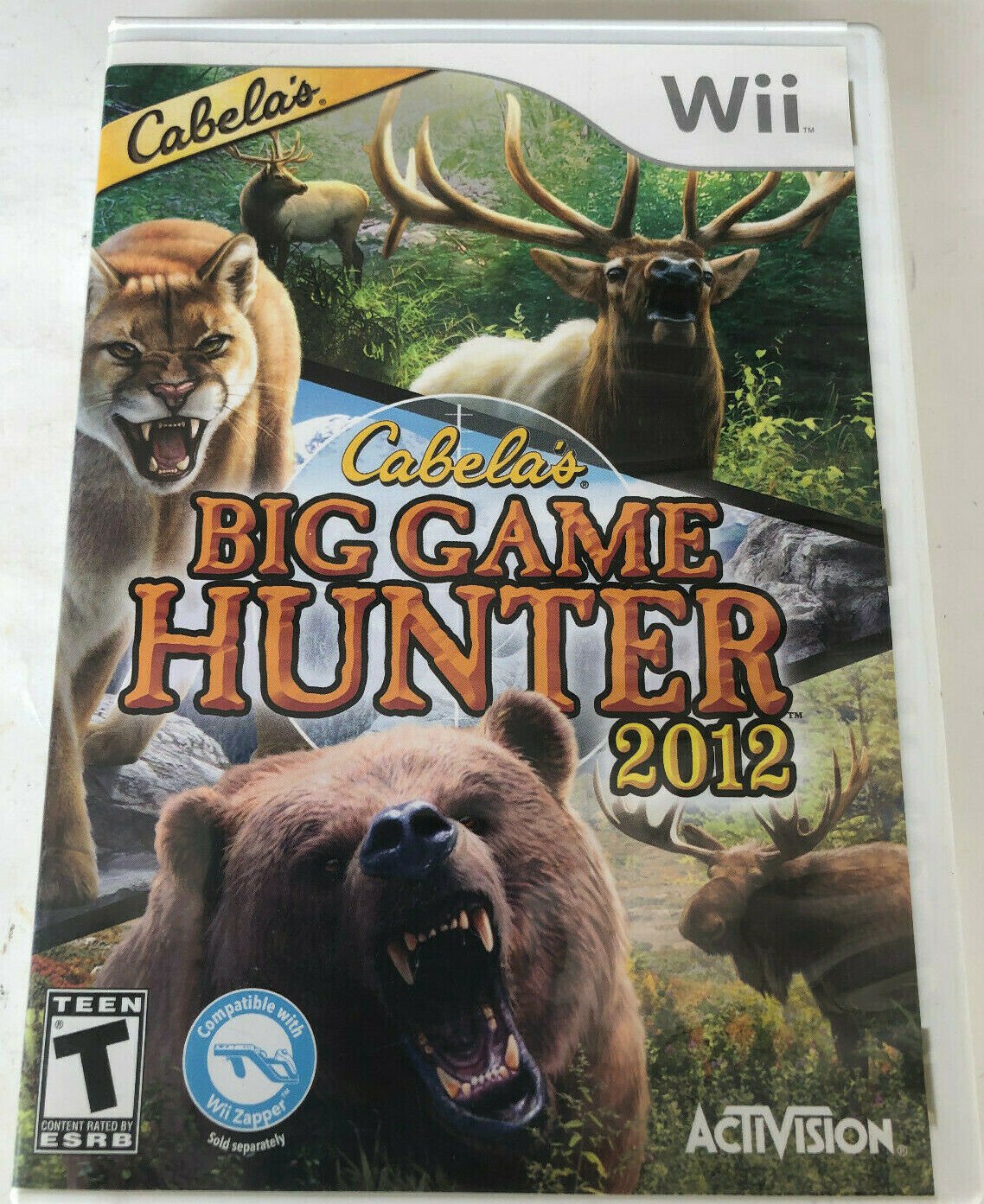Cabela's Big Game Hunter 2012 (Nintendo Wii, 2011)