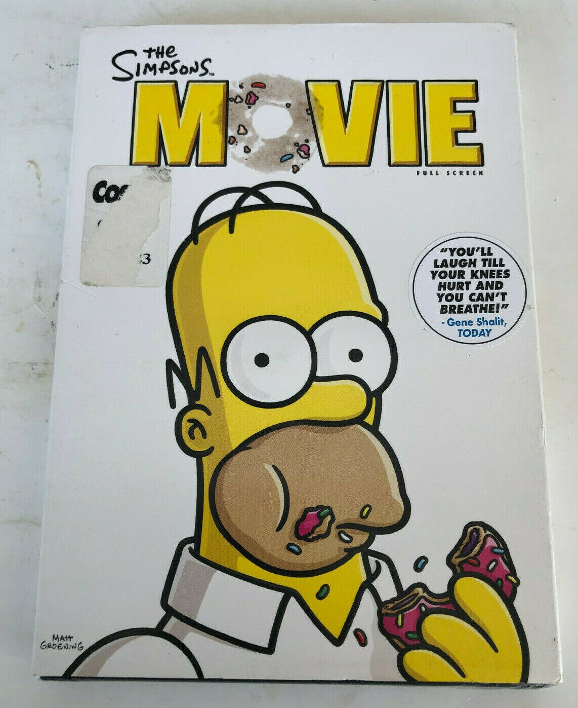 The Simpsons Movie (DVD, 2007) Full Screen
