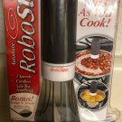 Robo Stir Automatic Pot Stirrer 3 Speed Cordless Non-Stick Safe As Seen on TV