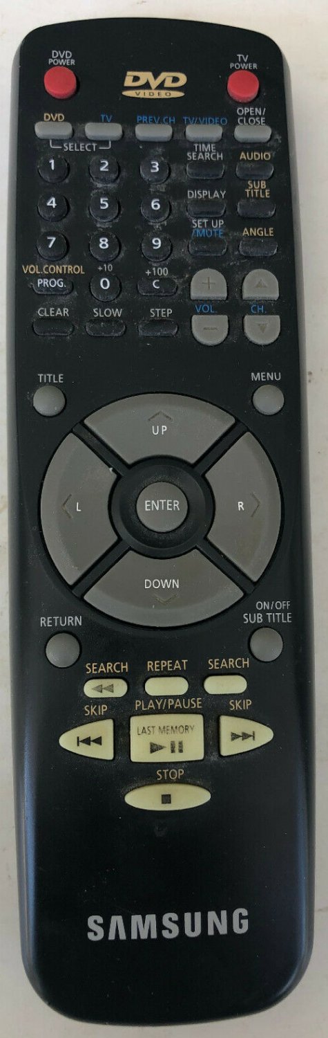 SAMSUNG REMOTE CONTROL AH64-50327A FOR SAMSUNG DVD SYSTEM - GOOD CONDITION!!