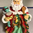 Bronson English Christmas Man 4" Old World Santa 1995 Signed