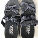 Skechers H2 Goga Bountifull Size 9 Womans Navy/Gray Sandals
